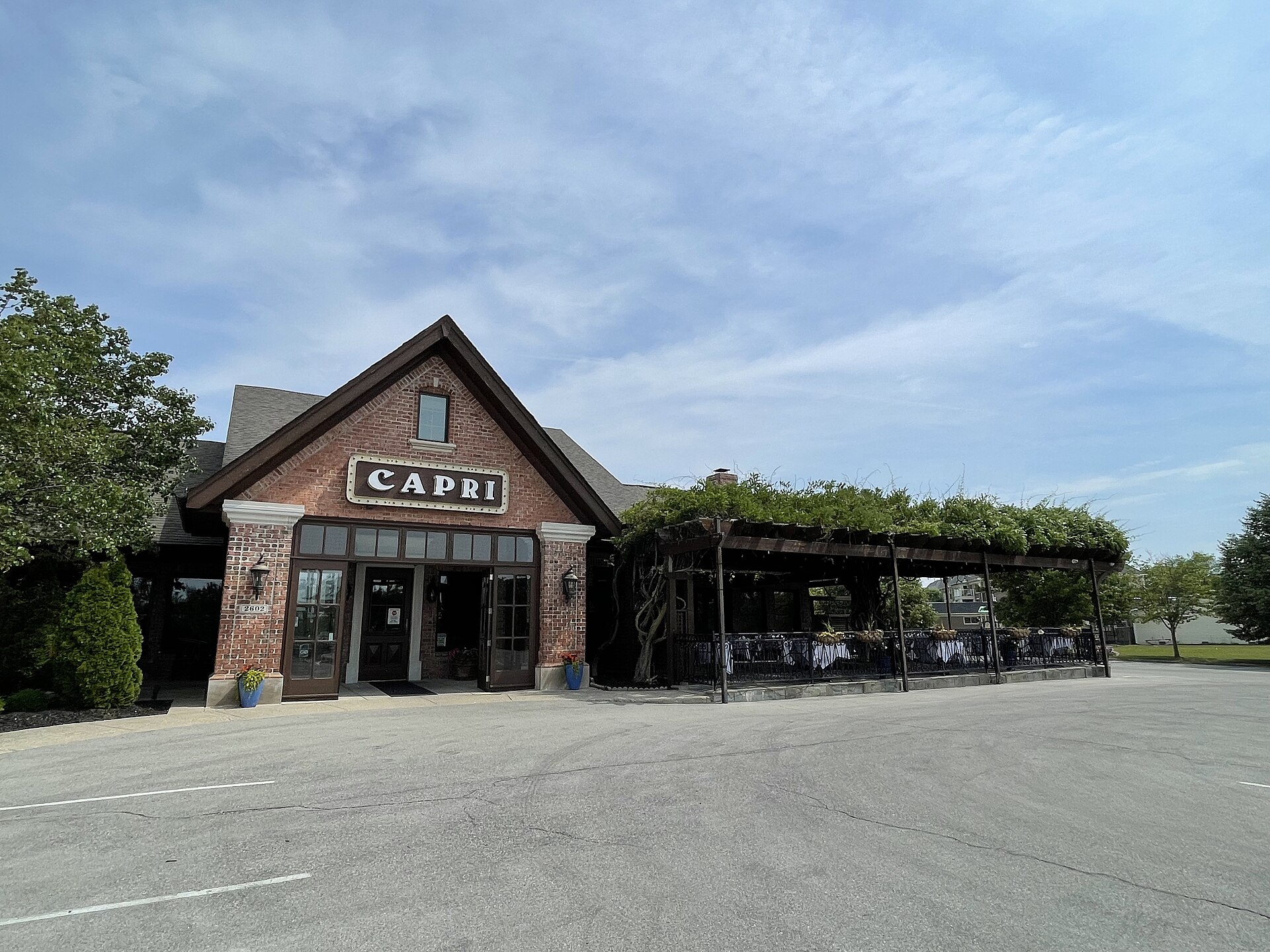 Capri Restaurant Front